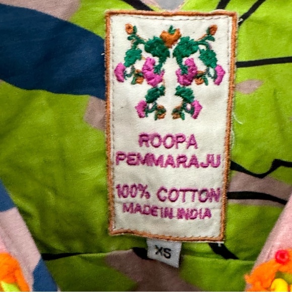 Anthropologie Roopa Pemmaraju Nerida Girly Whimsical Midi Dress Size XS - Picture 12 of 14